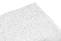 Solid White 12 piece 100% Cotton Hand Towel/Gym Towel/Face Towel