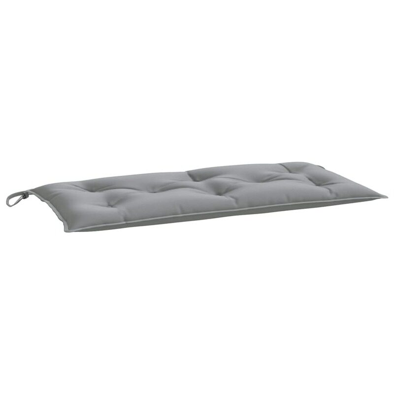 

vidaXL Garden Bench Cushion Grey 100x50x7 cm Fabric