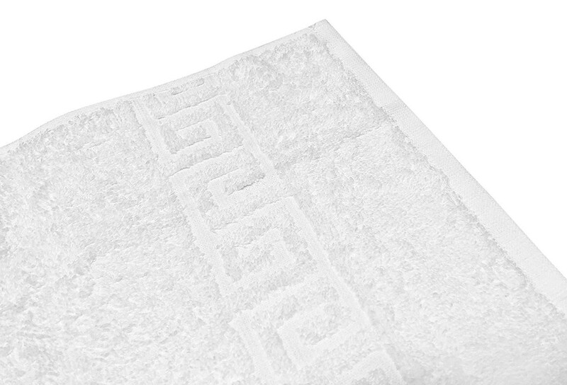 Solid White 2 piece 100% Cotton Hand Towel/Gym Towel/Face Towel