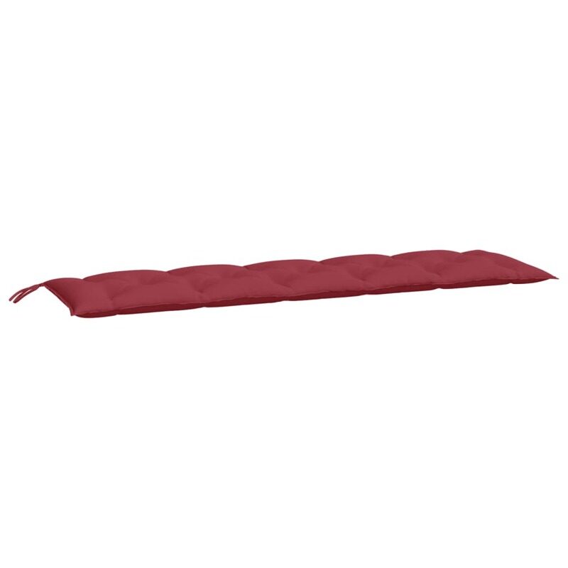 

vidaXL Garden Bench Cushion Wine Red 180x50x7 cm Fabric