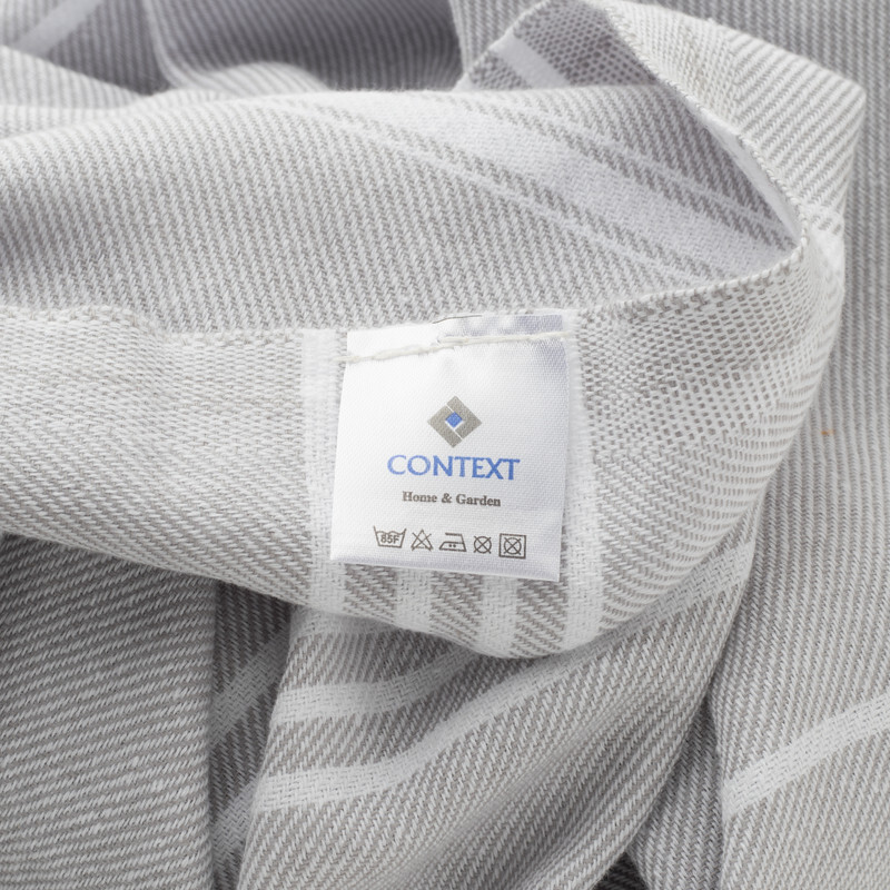 Context Turkish Peshtemal Towels 100% Organic Cotton & Prewashed Dye Towels For Bath, Pool, Beach, Spa, 40 X 70 Inches Gray