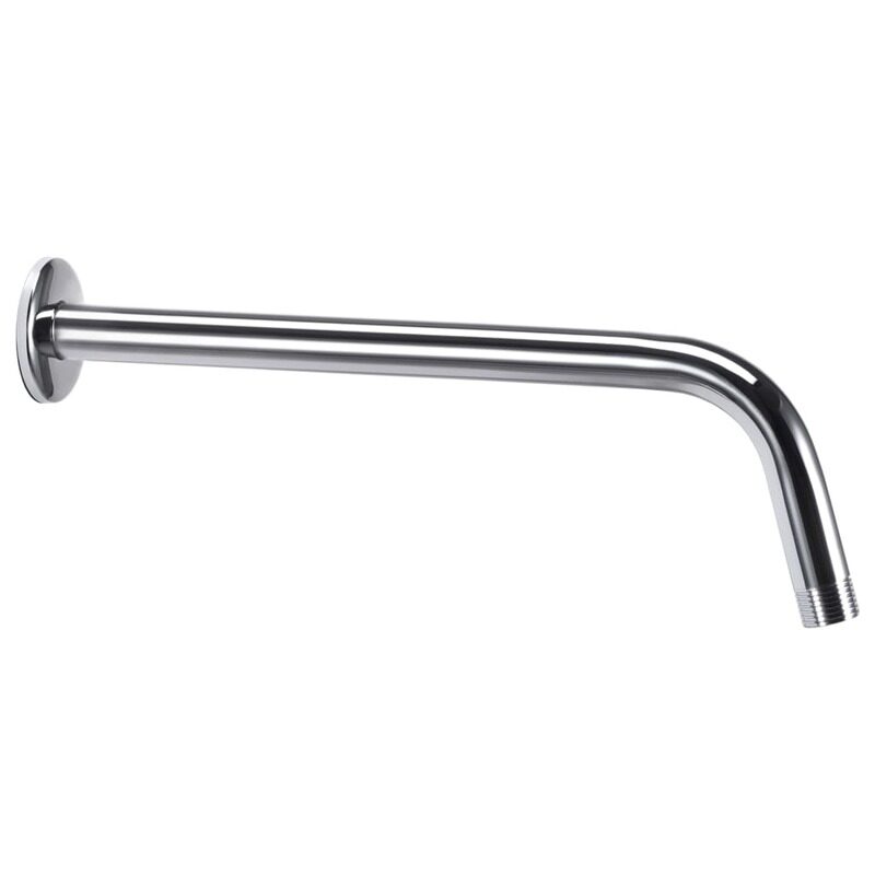 

vidaXL Shower Support Arm Round Stainless Steel 201 Silver 30 cm