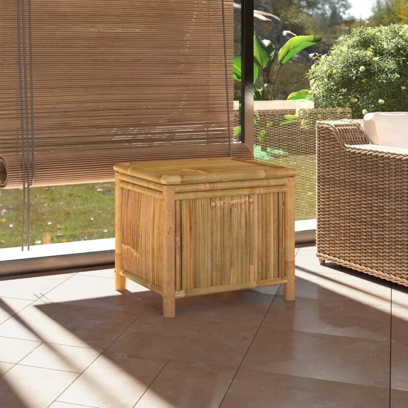 

vidaXL Garden Storage Box 60x52x55cm Bamboo