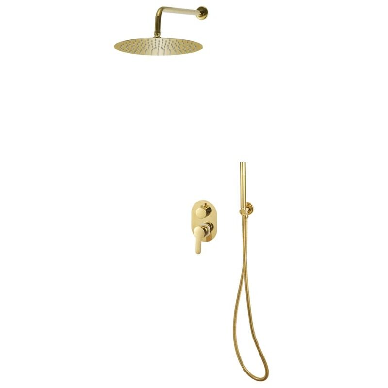 

vidaXL Shower System Stainless Steel 201 Gold