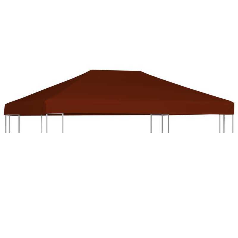 

vidaXL Gazebo Top Cover 310 g/m 3x4 m Terracota