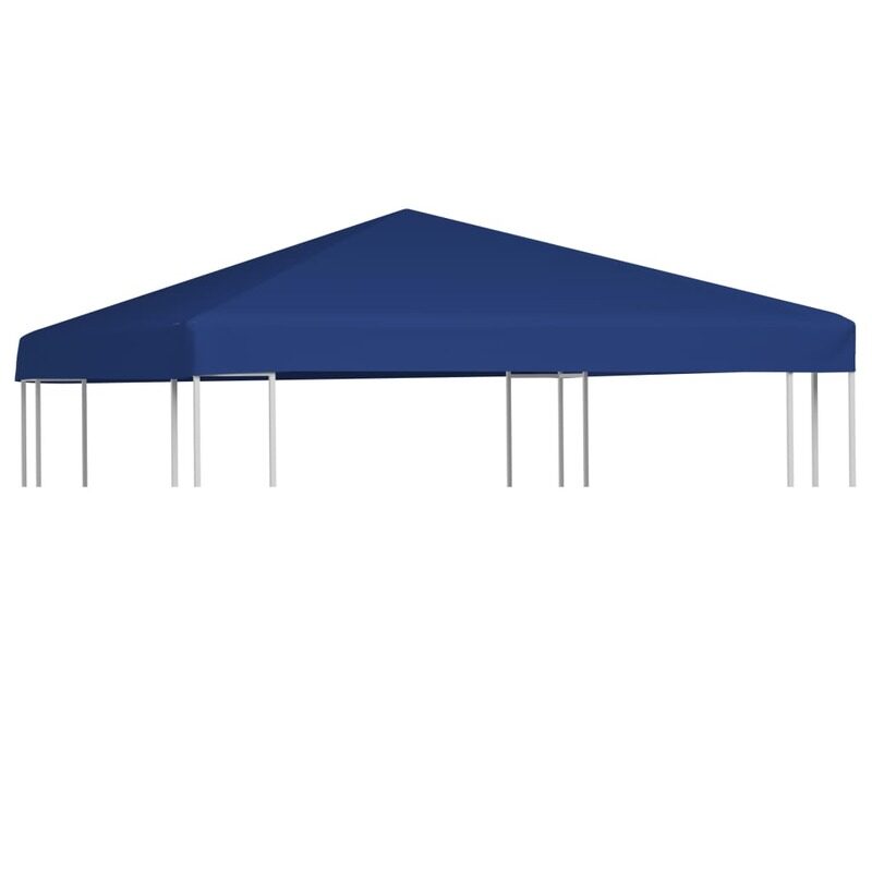 

vidaXL Gazebo Top Cover 310 g/m 3x3 m Blue