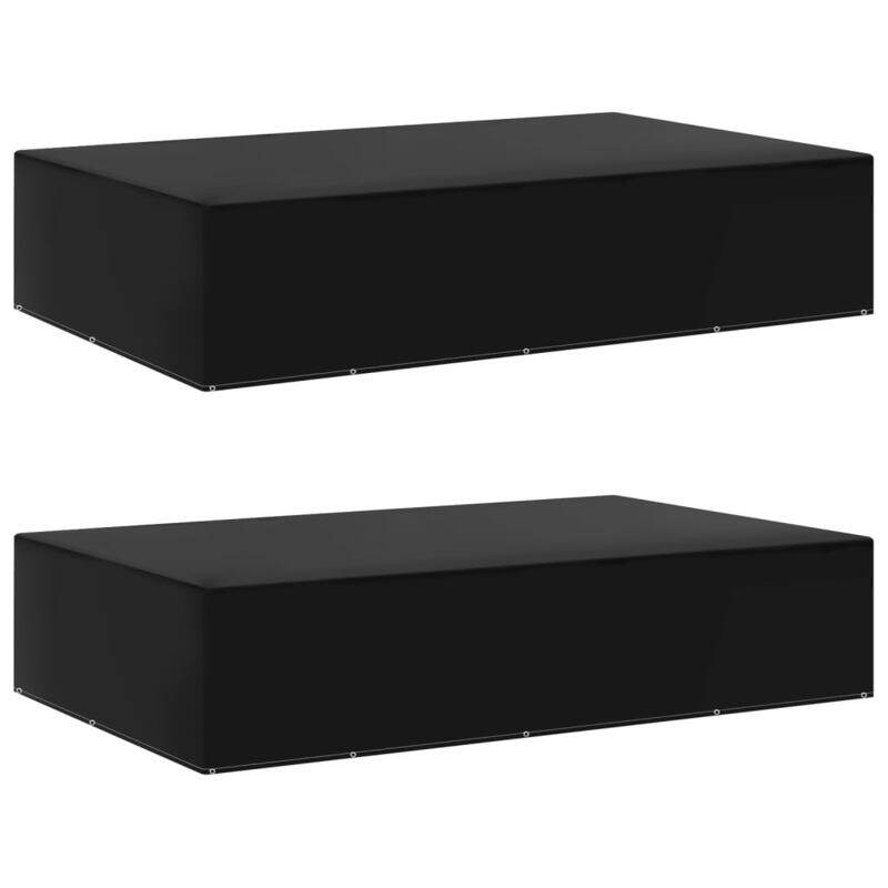 

vidaXL Garden Furniture Covers 2 pcs 12 Eyelets 325x205x70 cm