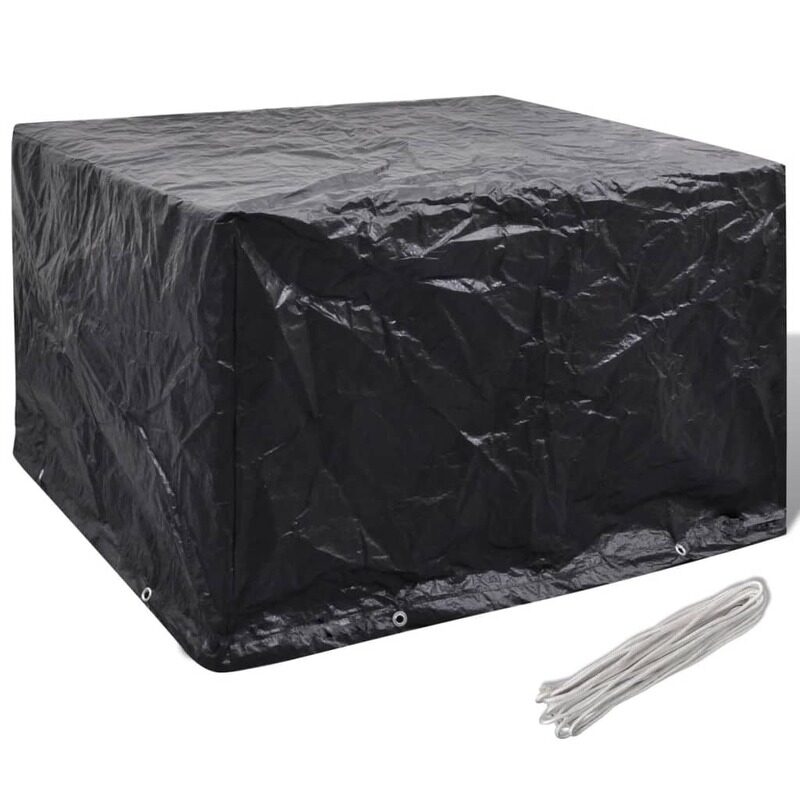 

vidaXL Garden Furniture Cover 8 Eyelets 135 x 135 x 90 cm