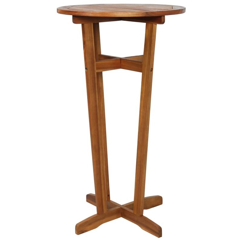 

vidaXL Bar Table 60x105 cm Solid Acacia Wood