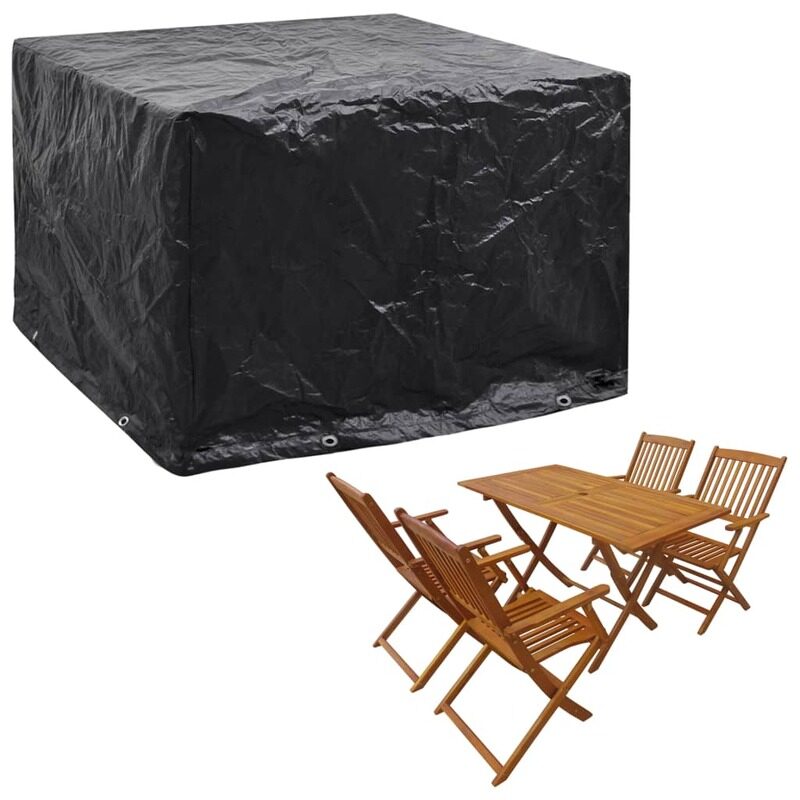 

vidaXL Garden Furniture Cover 8 Eyelets 122x112x98 cm