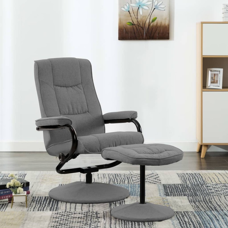 Office recliner deals chair with footrest