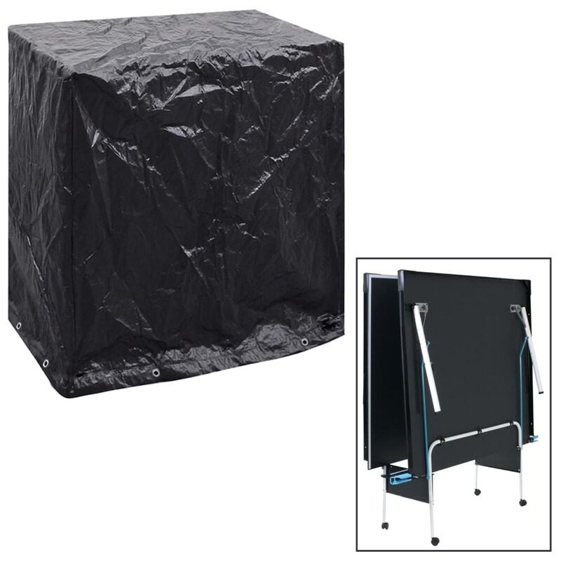 

vidaXL Garden Furniture Cover Tabletennis Table 8 Eyelets 160x55x182cm