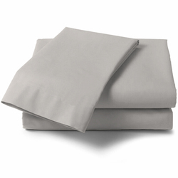 Context King Size Gray Soft Wrinkle Free Microfiber Bed Sheet Set w/ Pillow Covers