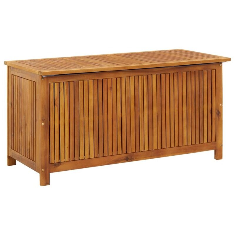 

vidaXL Garden Storage Box 113x50x58 cm Solid Acacia Wood