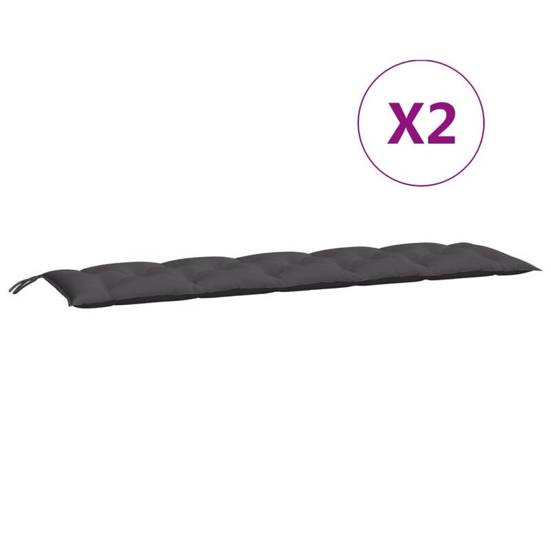 

vidaXL Cushion for Swing Chair Anthracite 180 cm Fabric