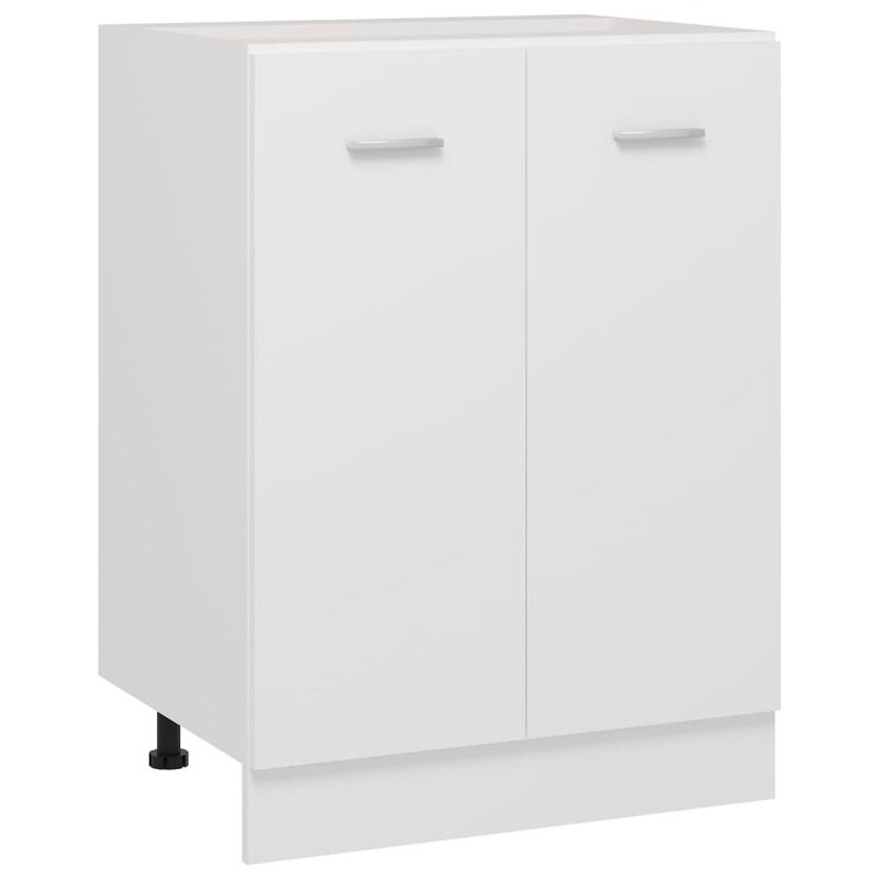 

vidaXL Bottom Cabinet White 60x46x81.5 cm Engineered Wood