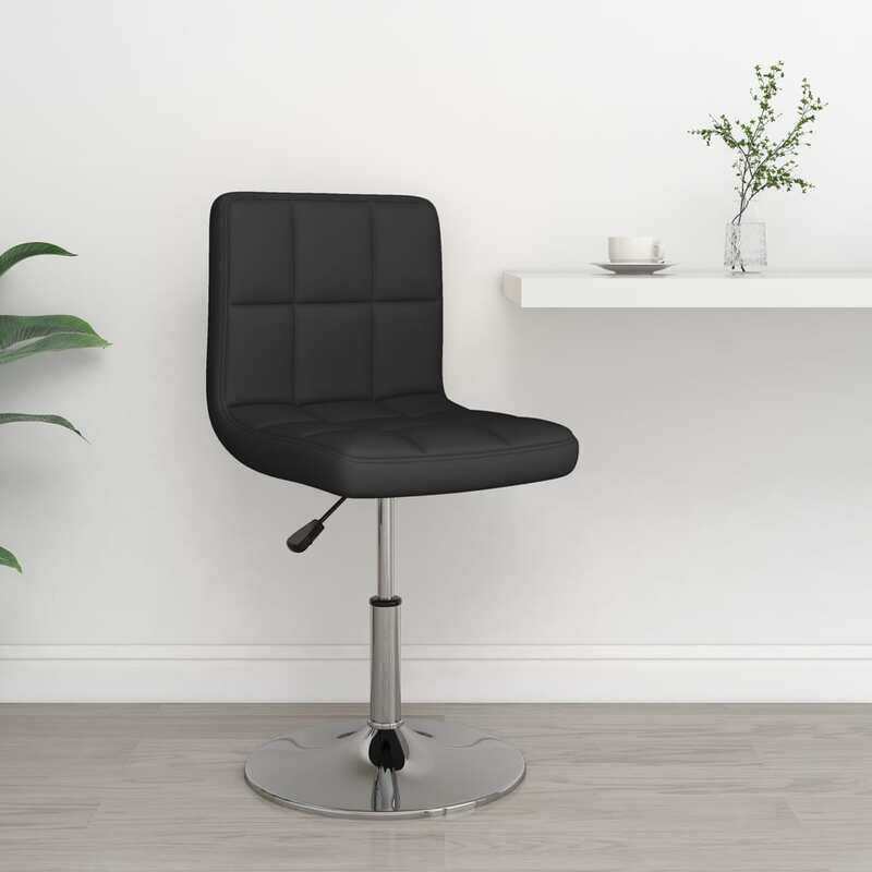 

vidaXL Bar Stool Black Faux Leather