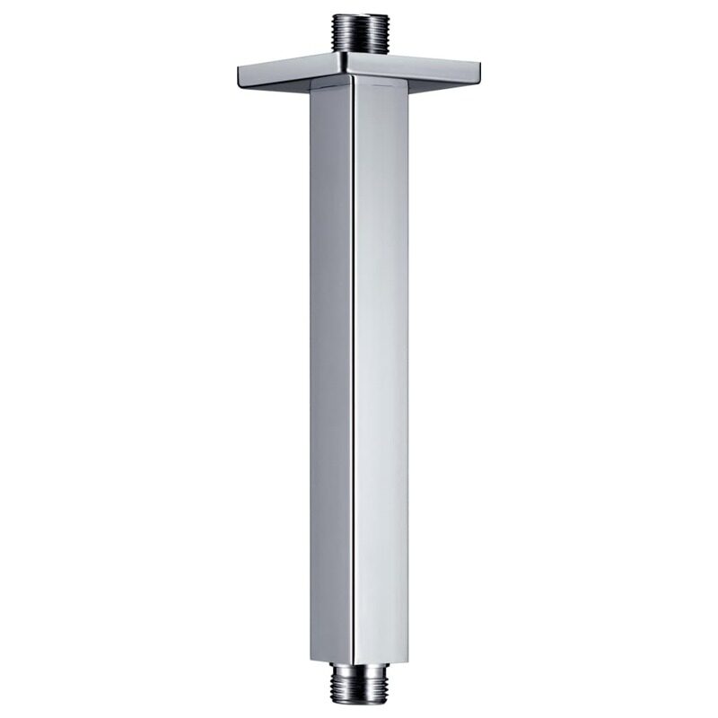 

vidaXL Shower Support Arm Square Stainless Steel 201 Silver 20 cm