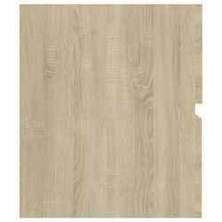 vidaXL Sink Cabinet Sonoma Oak 60x38.5x45 cm Engineered Wood