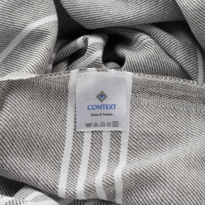 Context Turkish Peshtemal Towels  100% Organic Cotton & Prewashed Dye Towels For Bath, Pool, Beach, Spa, 40 X 70 Inches Dark Gray