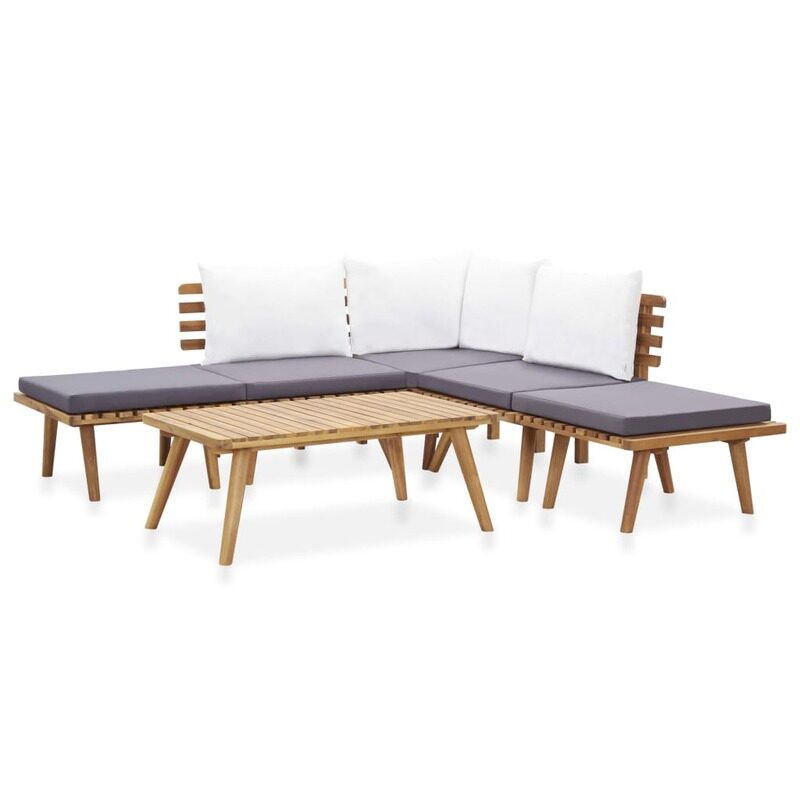 

vidaXL 6 Piece Garden Lounge Set Solid Wood Acacia