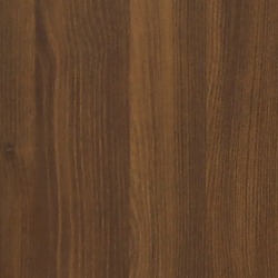 vidaXL TV Cabinet Brown Oak 100x24x32 cm Engineered Wood