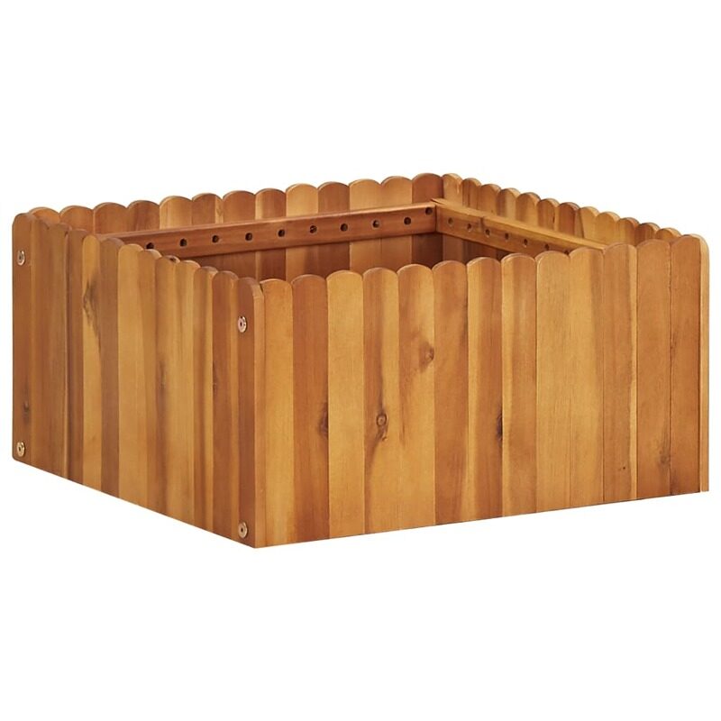 

vidaXL Garden Raised Bed 50x50x25 cm Solid Acacia Wood