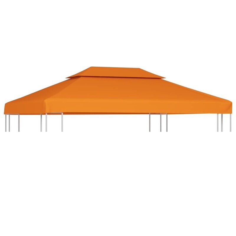 

vidaXL Gazebo Cover Canopy Replacement 310 g / m Orange 3 x 4 m