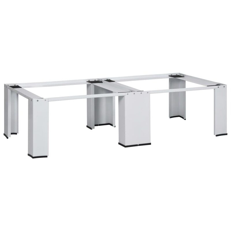 

vidaXL Double Washing and Drying Machine Pedestal White