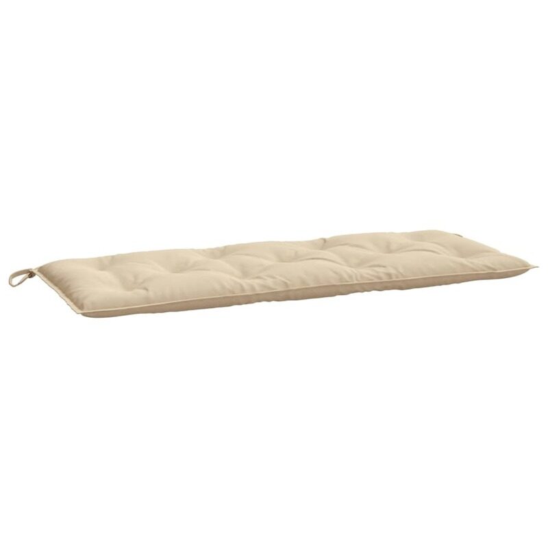 

vidaXL Garden Bench Cushion Beige 120x50x7 cm Fabric