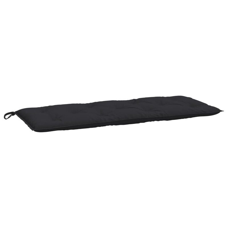 

vidaXL Garden Bench Cushion Black 120x50x7 cm Fabric