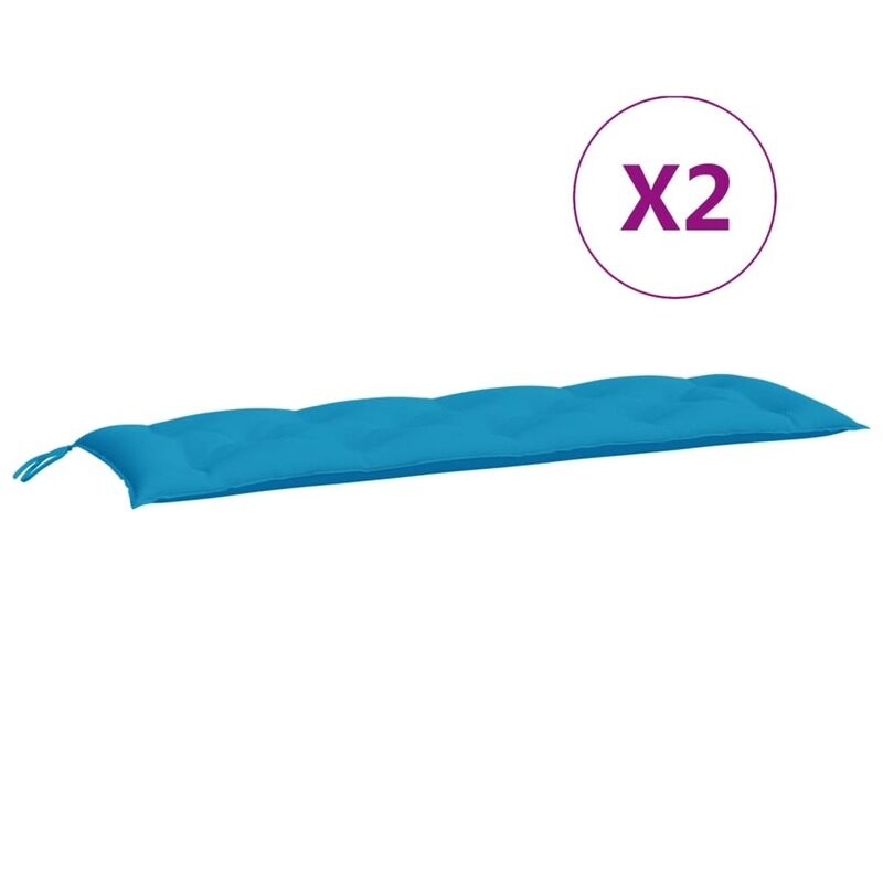 

vidaXL Cushion for Swing Chair Light Blue 150 cm Fabric