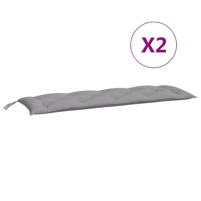 

vidaXL Cushion for Swing Chair Grey 150 cm Fabric