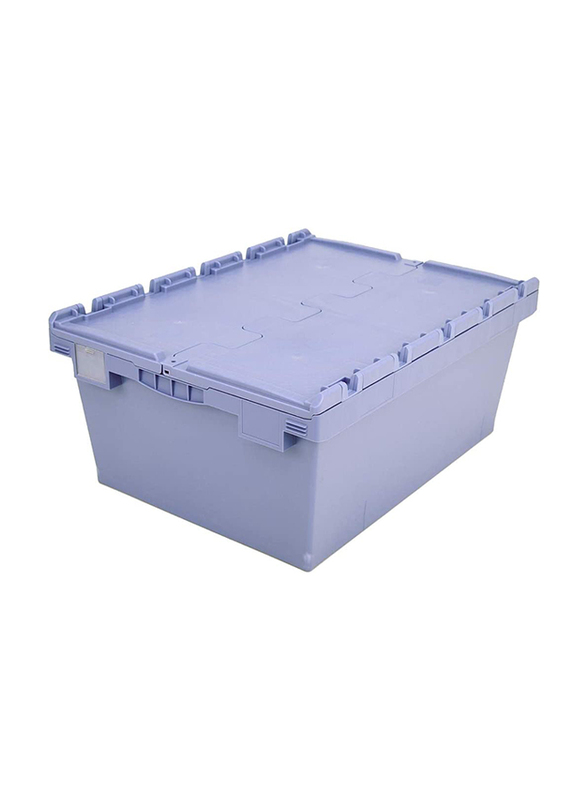 Bito MBD86321 Reusable Container MB with Hinged Two Part Hinged Lid, 81 x 60 x 34 cm, Blue
