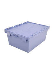 Bito MBD86321 Reusable Container MB with Hinged Two Part Hinged Lid, 81 x 60 x 34 cm, Blue
