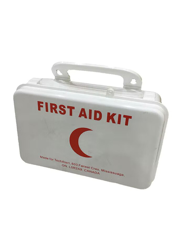 Tech Alert First Aid Kit, TA009, White
