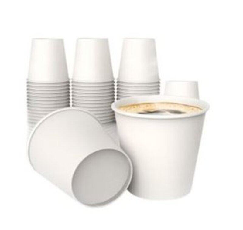 

Alazmath Paper Cups 6 Oz - White (50 pcs)