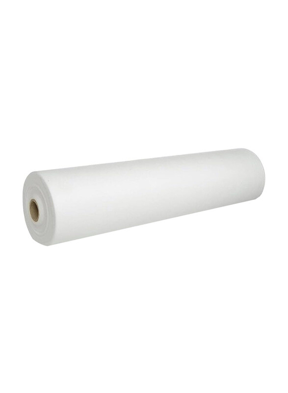 

Alazmath.Store Disposable Non-Woven Bed Cover Roll, White
