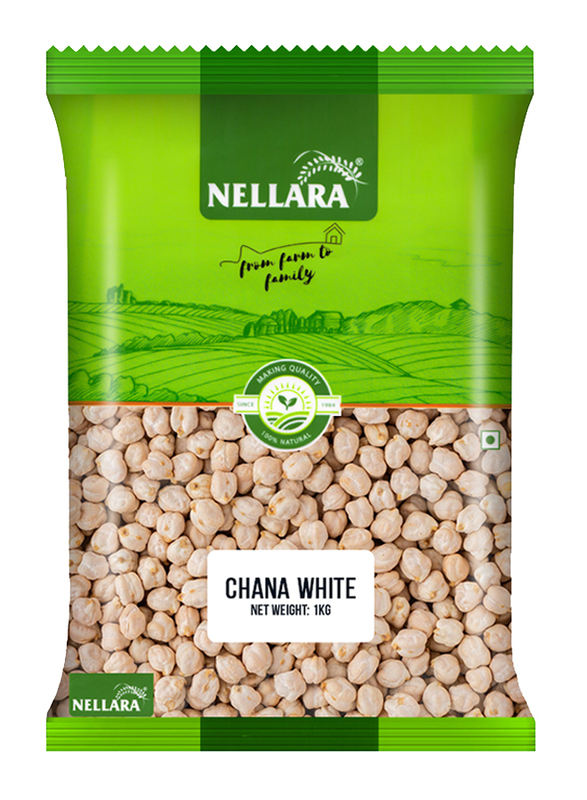 Nellara White Chana, 1 Kg