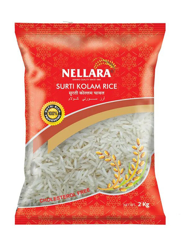 

Nellara Surti Kolam Rice, 2 Kg