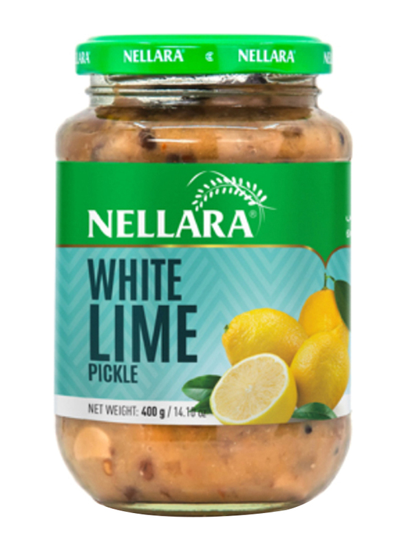 Nellara White Lime Pickle, 400g