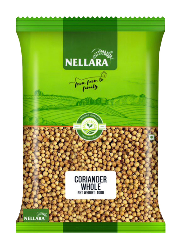 Nellara Whole Coriander, 100g