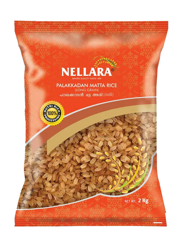 

Nellara Palakkadan Matta Rice Long Grain, 2 Kg