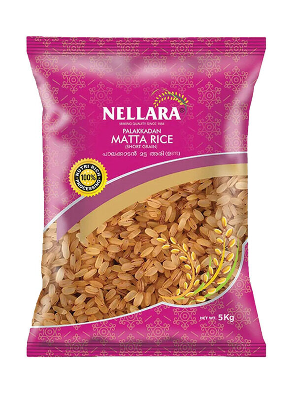 

Nellara Palakkadan Matta Rice Short Grain, 5 Kg