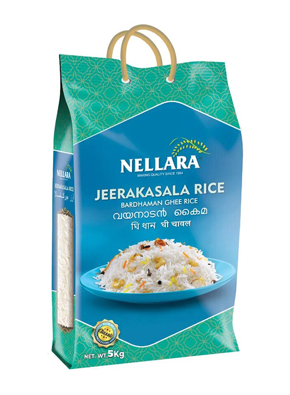 Nellara Classic Jeerakasala Rice, 5 Kg
