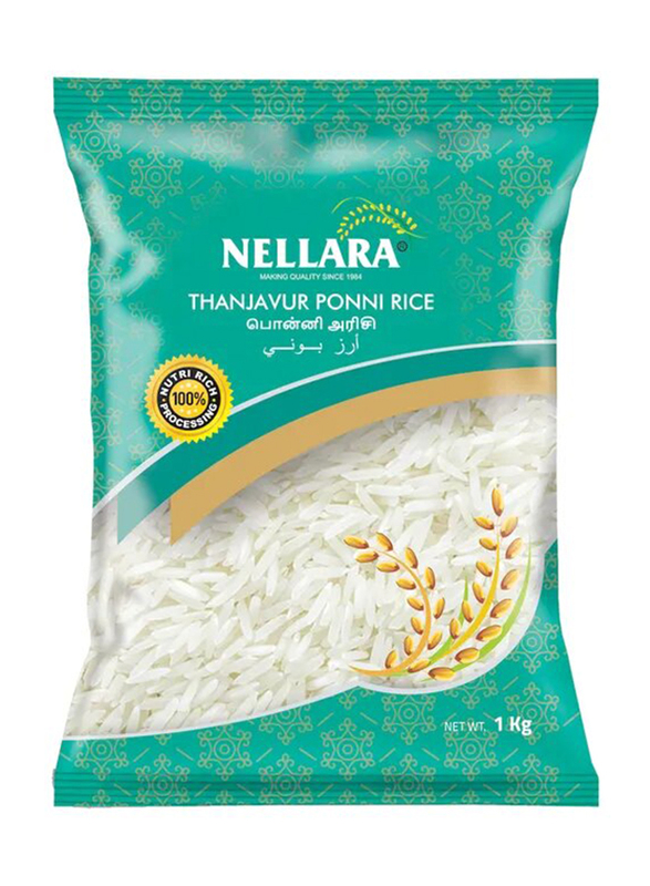 Nellara Tanjavoor Ponni Rice, 1 Kg
