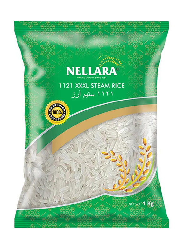 Nellara 1121 XXXL Steam Rice, 1 Kg