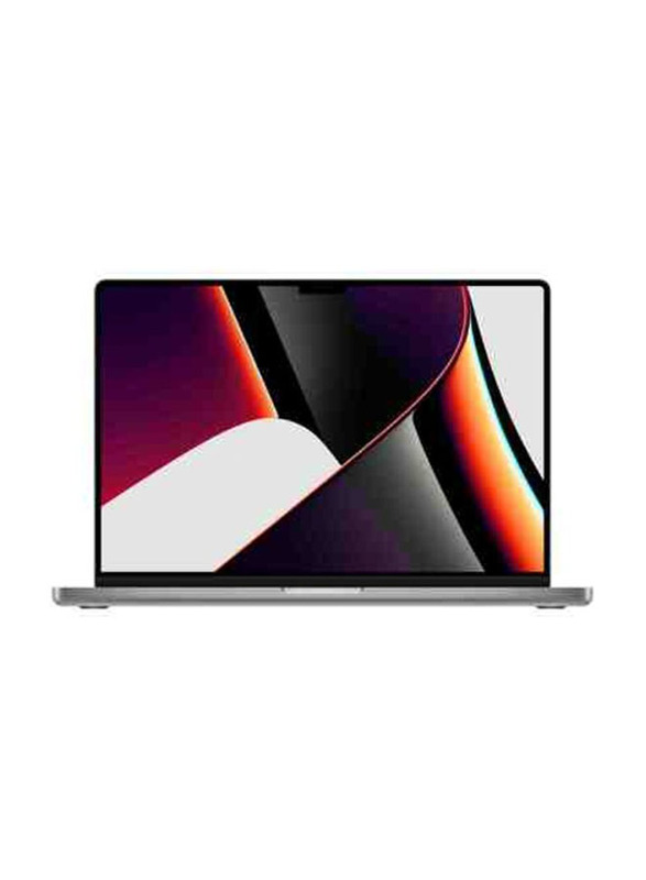 Apple MacBook Pro Laptop, 16" Liquid Retina Display, Apple M1 Pro Chip 10-Core CPU, 1TB SSD, 16GB RAM, Apple 16-Core GPU, English/Arabic Keyboard, macOS, MK193AB/A, Space Grey