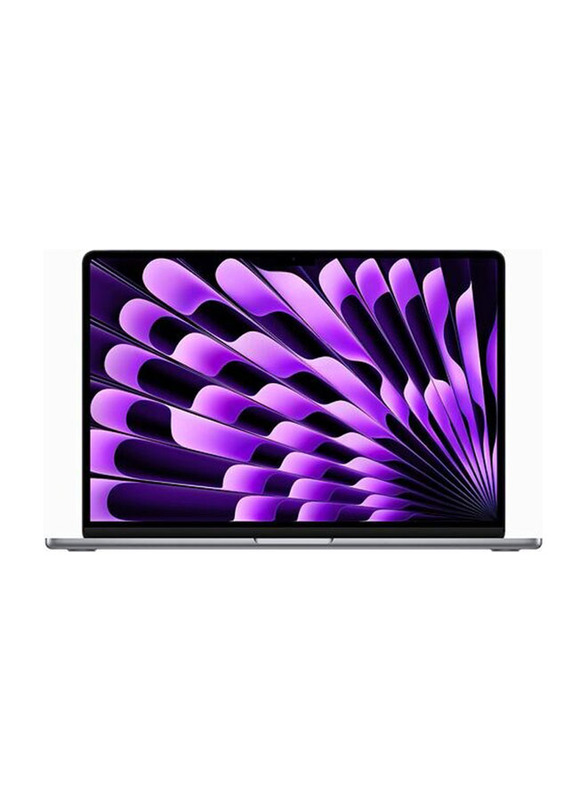 Apple MacBook Air Laptop, 15" Retina Display, Apple M2 Chip Processor, 256GB SSD, 8GB RAM, Apple 10-Core GPU Graphics, EN-KB, macOS, MQKP3ZS/A, Space Grey