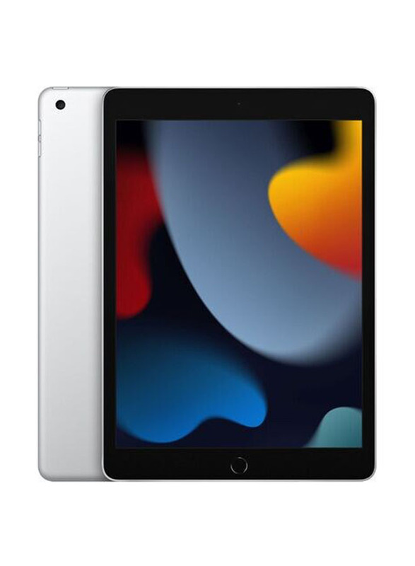 Apple iPad (9th Gen) 64GB Silver 10.2-inch Tablet, 3GB RAM, Wi-Fi Only